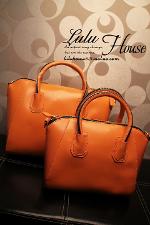 พร้อมส่ง กระเป๋าLuluhouse รุ่น L95-por.or  กระเป๋าแฟชั่นเกาหลีพร้อมส่ง Large size คุณภาพpremiumมากๆ